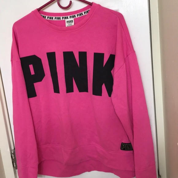 PINK Victoria's Secret Sweaters - Pink Victoria’s Secret crew neck sweater Medium